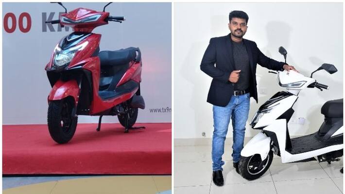 Malayali developed electric scooter with 200 km range Malayali developed electric scooter with 200 km range