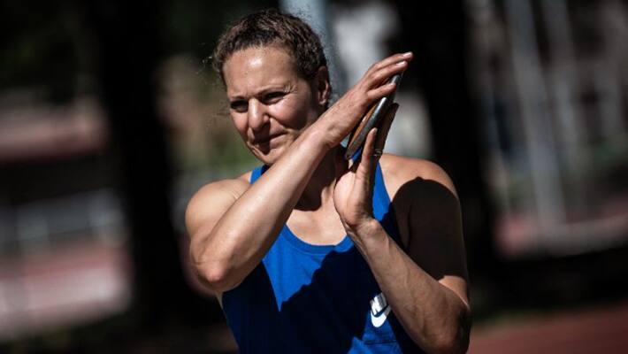 Tokyo 2020 Melina Robert Michon looking Gold in Discus throw Tokyo 2020 Melina Robert Michon looking Gold in Discus throw