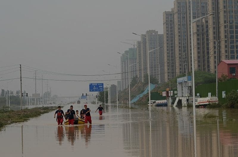 Is the US weather weapon the cause of the floods in China