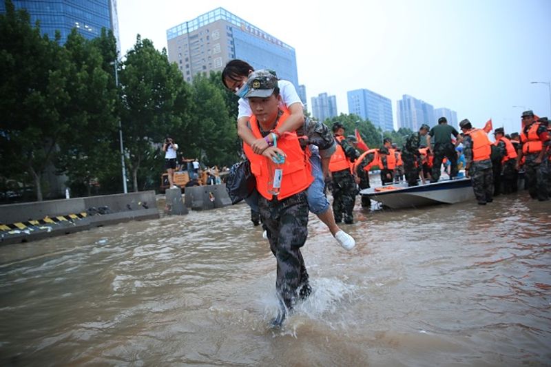 Is the US weather weapon the cause of the floods in China