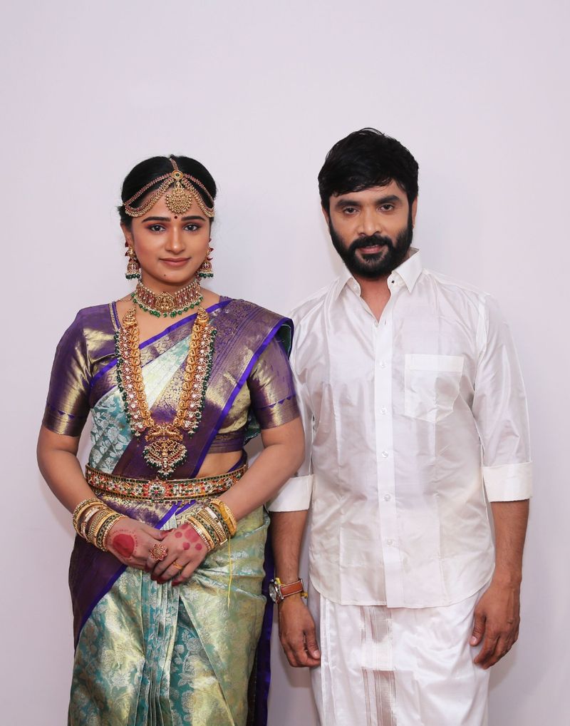 snehan and kannigha marriage photos goes viral