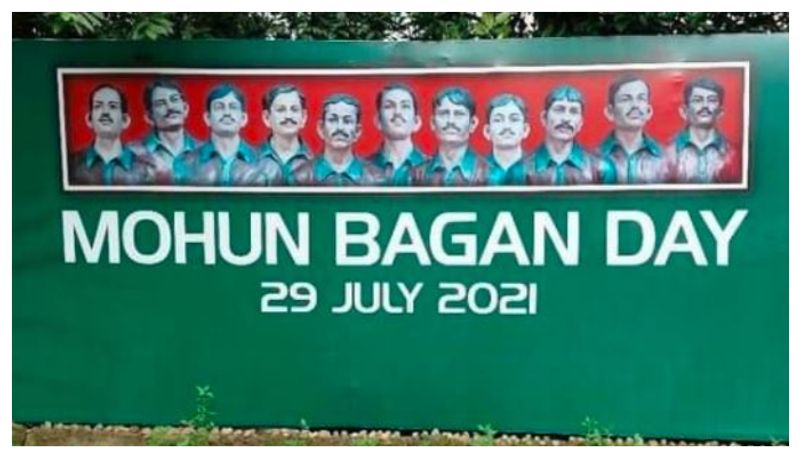 Shield Champion by defeating British team in 29 July 1911 Mohun Bagan Club inspired Indian Freedom Fighters spb