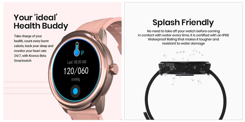 indian brand Portronics Kronos Beta smartwatch launched in India, battery will last for 7 days