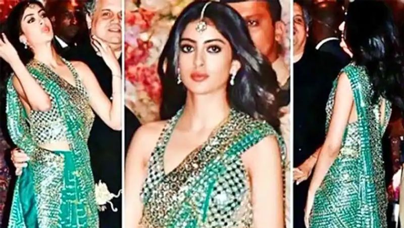 Amitabh Bachchan granddaughter Navya Naveli looked beautiful in open hair and pink dress kpg