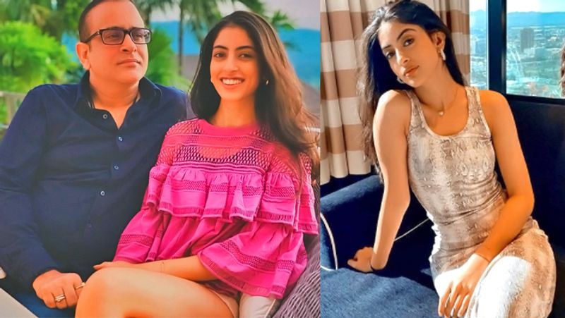 Amitabh Bachchan granddaughter Navya Naveli looked beautiful in open hair and pink dress kpg