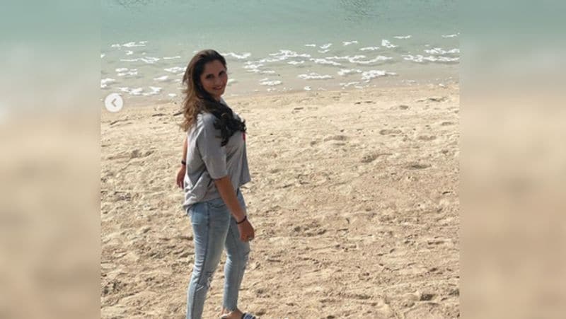 Tokyo Olympics 2020: Sania Mirza spotted in dubai after getting eliminated from olympic games, fans troll her dva