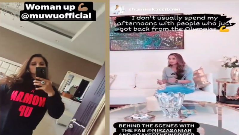 Tokyo Olympics 2020: Sania Mirza spotted in dubai after getting eliminated from olympic games, fans troll her dva