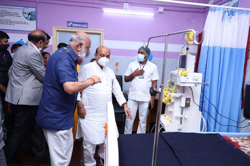 Karnataka CM Basavaraj Bommai visit flood-hit areas of Uttara Kannada mah