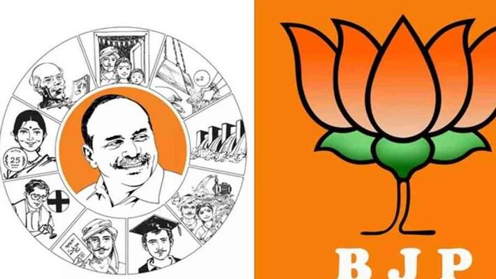 Clash Between ysrcp and BJP activists in kadapa district ksp Clash Between ysrcp and BJP activists in kadapa district ksp