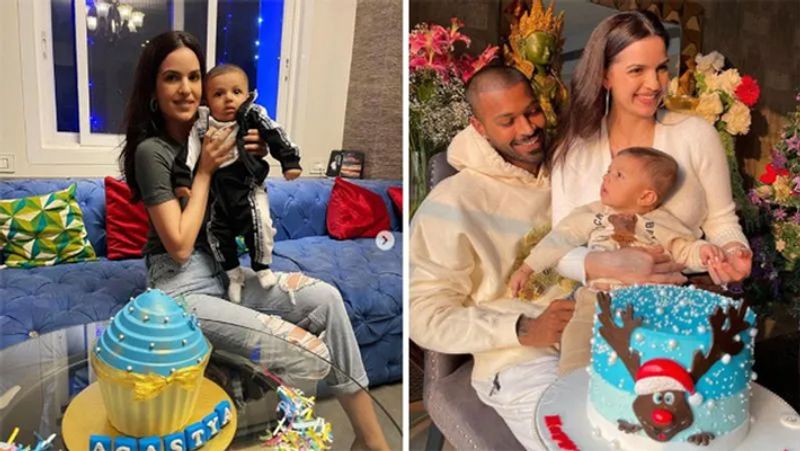 Hardik pandya and natasa stankovic's son Agastya became 1 year old, see his 10 super cute photos dva