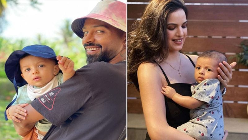 Hardik pandya and natasa stankovic's son Agastya became 1 year old, see his 10 super cute photos dva