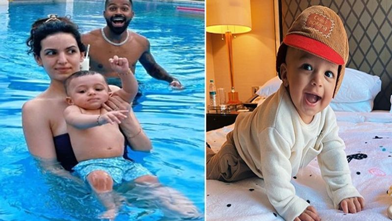 Hardik pandya and natasa stankovic's son Agastya became 1 year old, see his 10 super cute photos dva