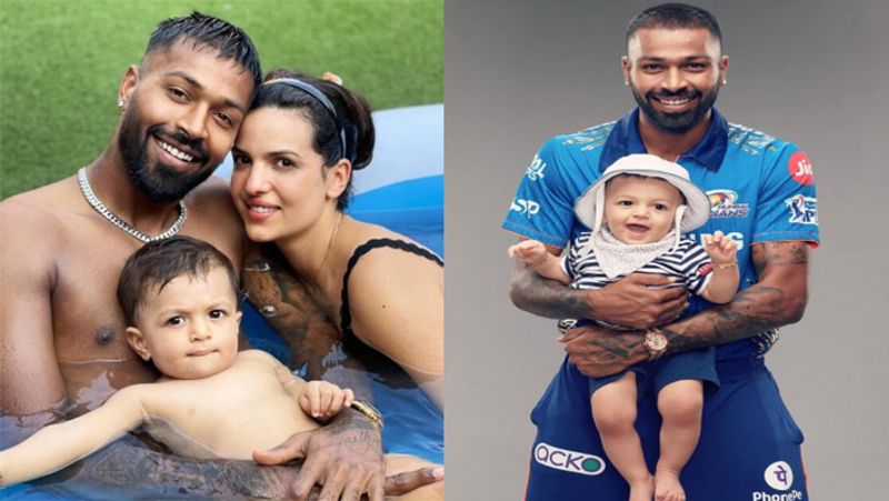 Hardik pandya and natasa stankovic's son Agastya became 1 year old, see his 10 super cute photos dva