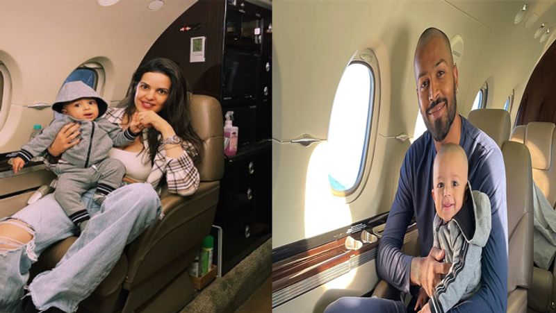 Hardik pandya and natasa stankovic's son Agastya became 1 year old, see his 10 super cute photos dva