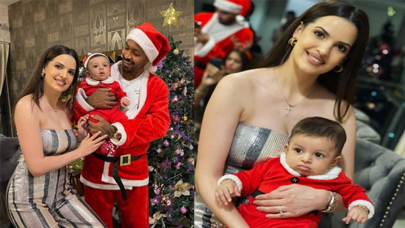 Hardik pandya and natasa stankovic's son Agastya became 1 year old, see his 10 super cute photos dva