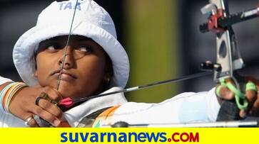 Archer Deepika Kumari wins two gold medals at National Games 2023 kvn Archer Deepika Kumari wins two gold medals at National Games 2023 kvn