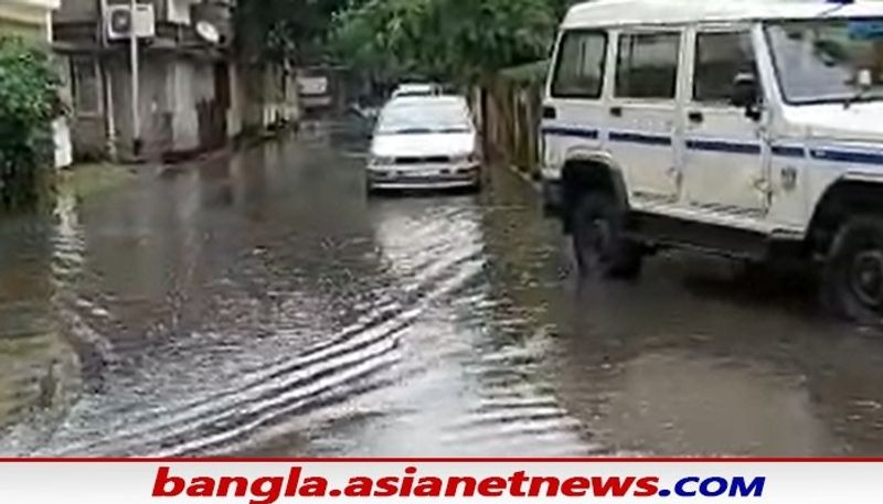 watch 10 photos of waterlogging in Kolkata bus is drowned in patipukur underpass bsm