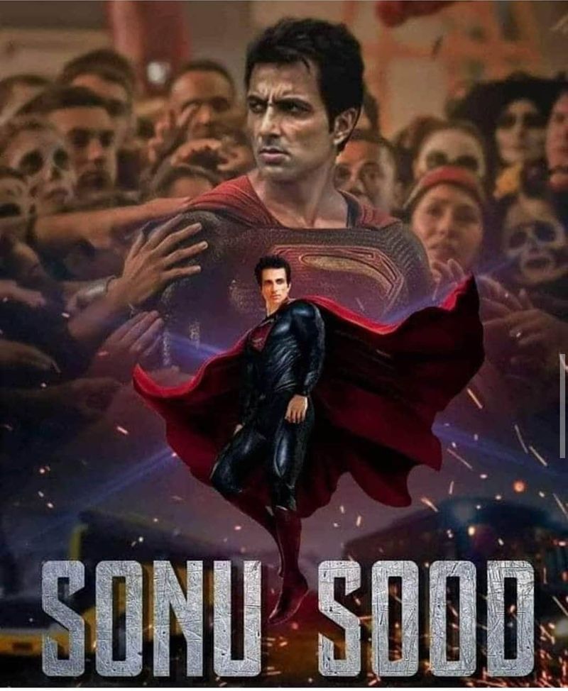 sonu sood birthday posters goes viral in social media