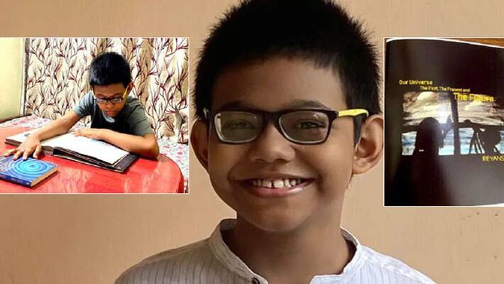 10 year old Reyansh Das from Kolkata wrote a book on Astrophysics kpa 10 year old Reyansh Das from Kolkata wrote a book on Astrophysics kpa
