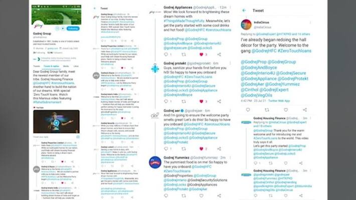 Godrej Group brands give their newest member, Godrej Housing Finance, a grand Twitter welcome-vpn Godrej Group brands give their newest member, Godrej Housing Finance, a grand Twitter welcome-vpn
