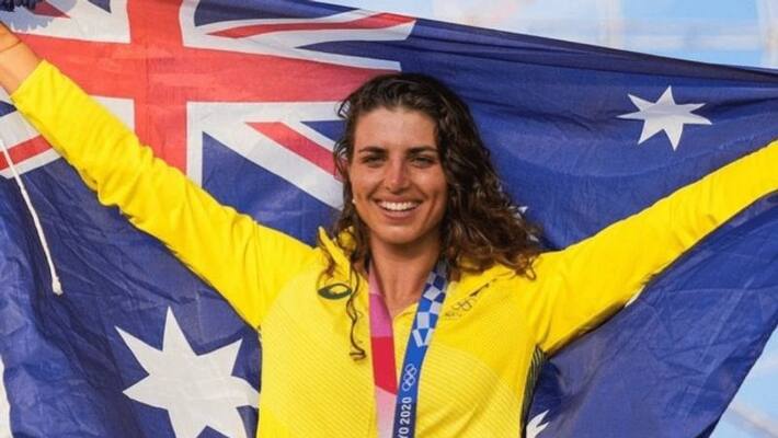 Australian Athlete Uses Condom to Fix Kayak in tokyo Olympics Australian Athlete Uses Condom to Fix Kayak in tokyo Olympics