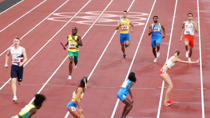 Tokyo Olympics: India finishes last in the 4x400m mixed team relay Tokyo Olympics: India finishes last in the 4x400m mixed team relay