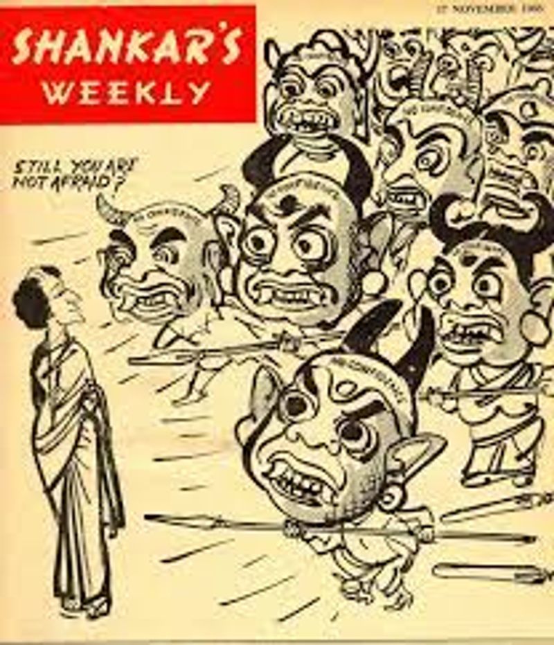 cartoonist Shankar Who tried to purify Indian democracy through cartoons