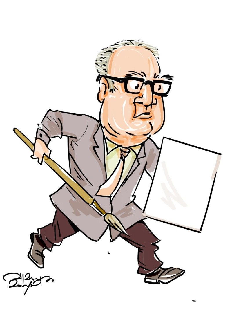 Kerala cartoon academy online exhibition on cartoonist shankar