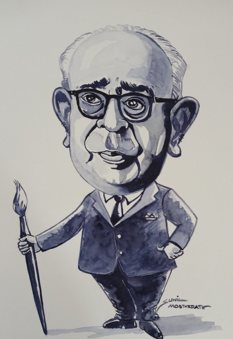 Kerala cartoon academy online exhibition on cartoonist shankar