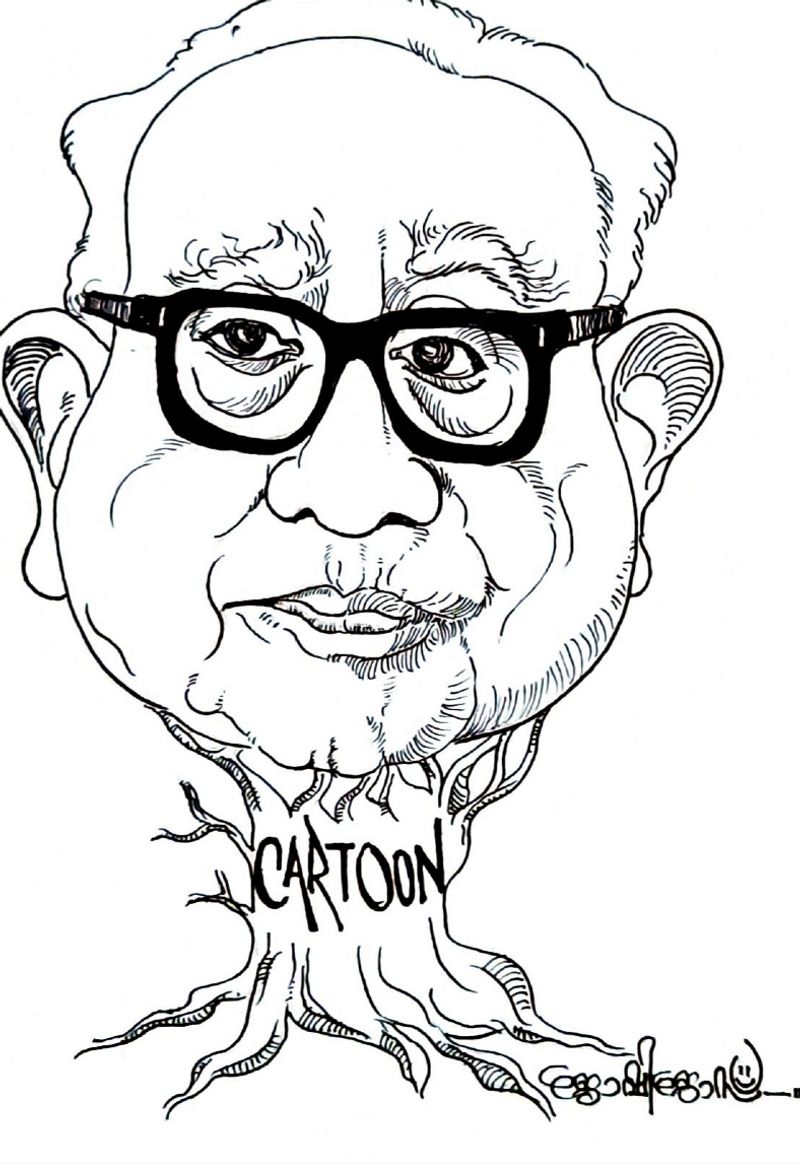Kerala cartoon academy online exhibition on cartoonist shankar