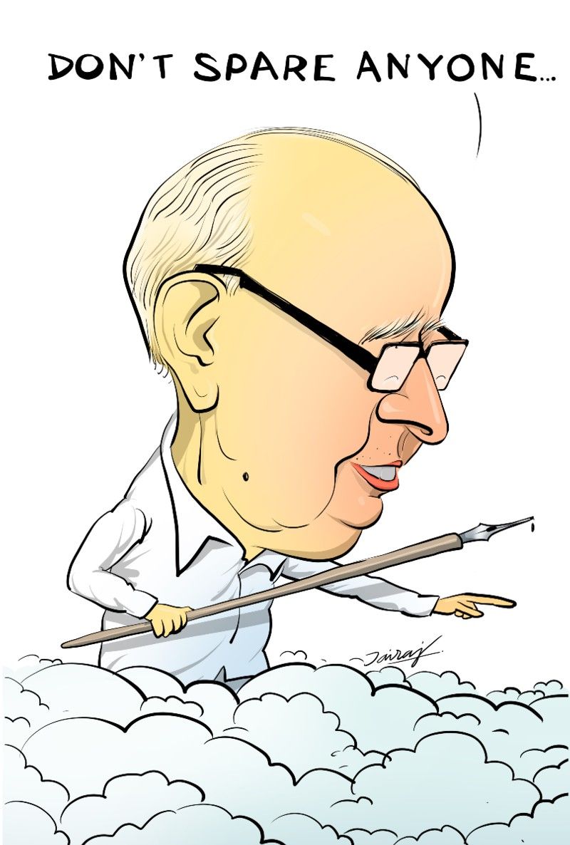 Kerala cartoon academy online exhibition on cartoonist shankar