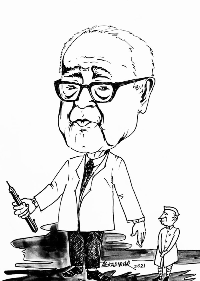 Kerala cartoon academy online exhibition on cartoonist shankar