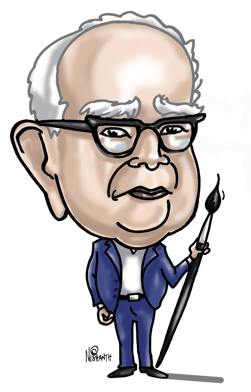 Kerala cartoon academy online exhibition on cartoonist shankar