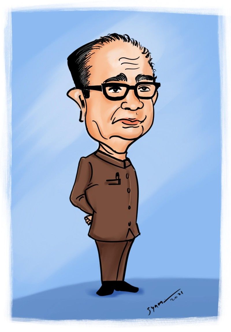 Kerala cartoon academy online exhibition on cartoonist shankar