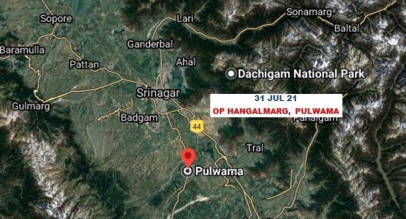 Kashmir Encounter Operation on to kill terrorists in Pulwama-VPN