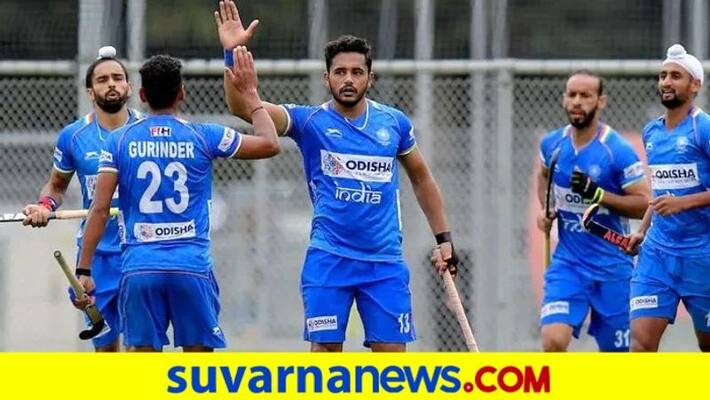 Indian Mens Hockey Team Thrashed Great Britain and Enter Semi Final after 41 Years kvn Indian Mens Hockey Team Thrashed Great Britain and Enter Semi Final after 41 Years kvn