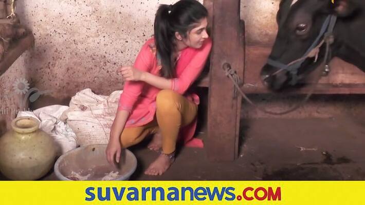 Actress Aditi Prabhudeva My village my love video goes viral vcs Actress Aditi Prabhudeva My village my love video goes viral vcs