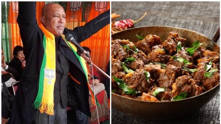 Eat more beef than chicken, mutton, fish: BJP Minister tells Meghalaya residents Eat more beef than chicken, mutton, fish: BJP Minister tells Meghalaya residents
