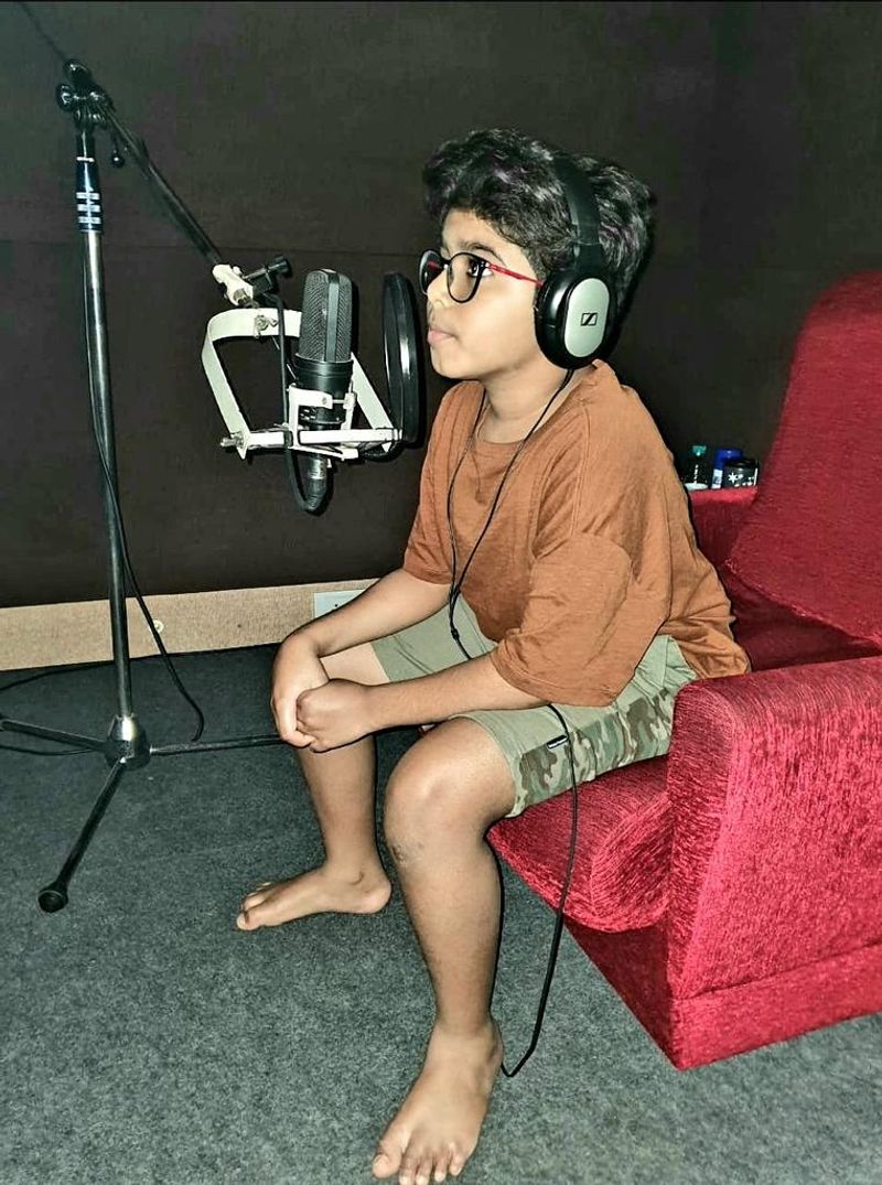 Working stills from this popular hero's son is out from Suriya production going viral on socials