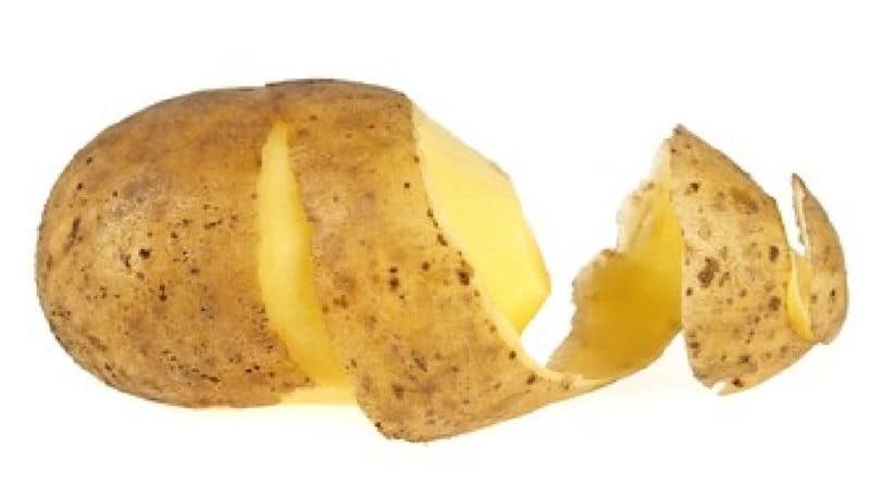 potato peel can use to make tasty chips