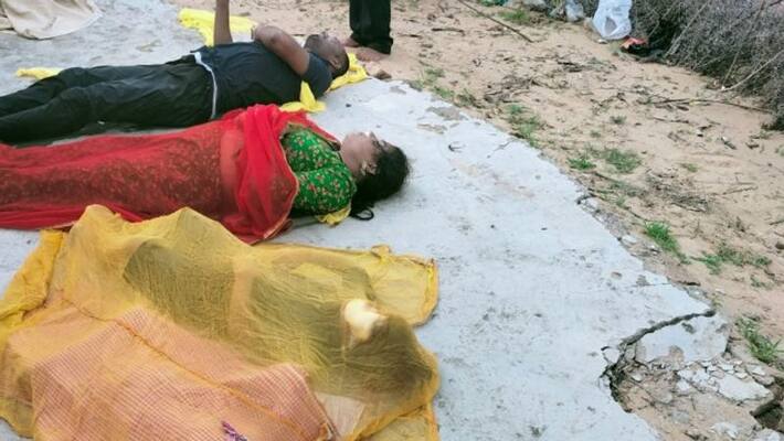 rajasthan shocking news husband wife with tow children commits suicide for domestic violence in barmer rajasthan shocking news husband wife with tow children commits suicide for domestic violence in barmer