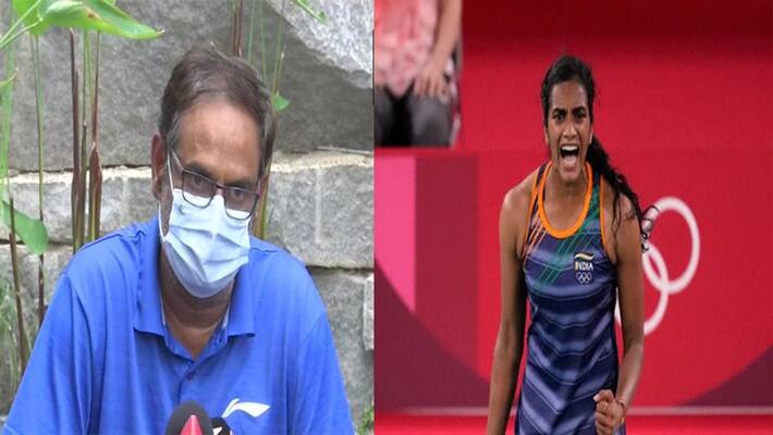 Tokyo Olympics 2020: PV Sindhu's father PV Raman says- Bingjiao is not an easy player, she has to concentrate and play well Tokyo Olympics 2020: PV Sindhu's father PV Raman says- Bingjiao is not an easy player, she has to concentrate and play well