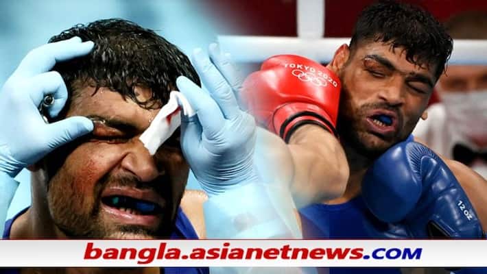Tokyo Olympics 2020, Satish Kumar shows Indian Army spirit in ring, earns respect from opponent ALB Tokyo Olympics 2020, Satish Kumar shows Indian Army spirit in ring, earns respect from opponent ALB