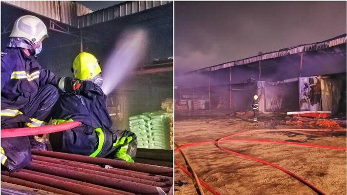 warehouse in oman catches fire warehouse in oman catches fire