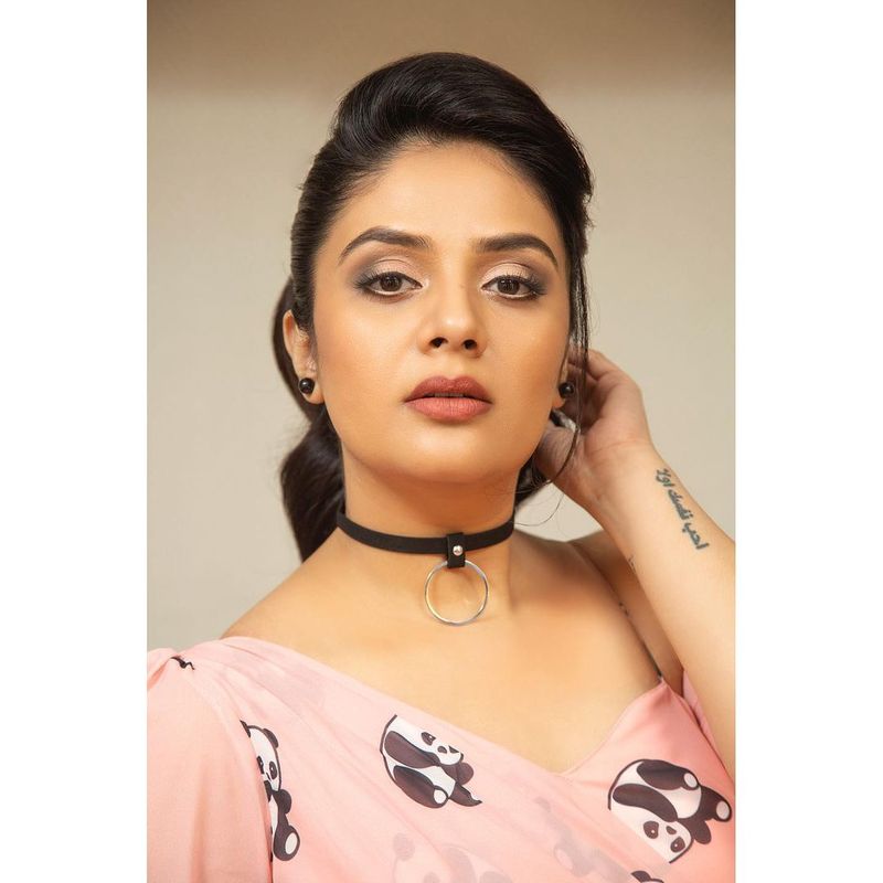 anchor sreemukhi stuns in her latest photo shoot fans go crazy