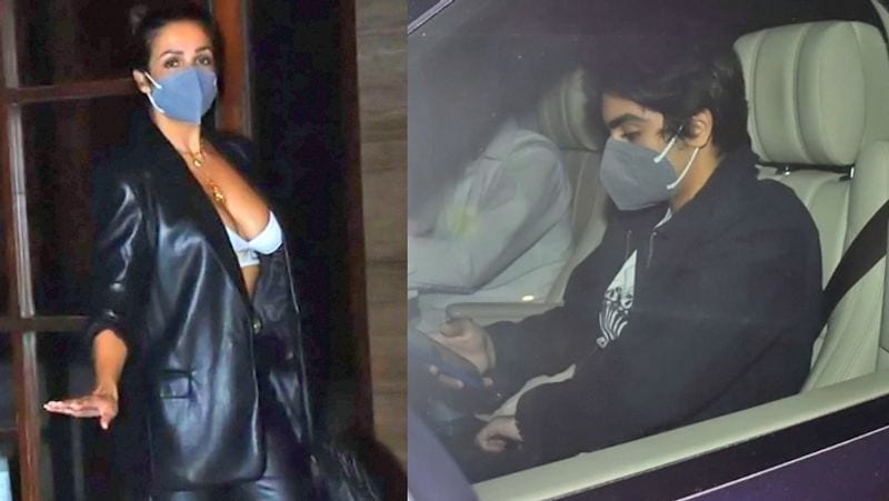 Malaika Arora posed on Manish Malhotra lap, celebs were seen enjoying party at Sohail Khan house