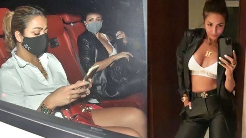 Malaika Arora posed on Manish Malhotra lap, celebs were seen enjoying party at Sohail Khan house