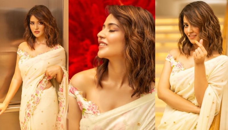 priyanka jawalkar cleavage show with hot looks latest photos viral
