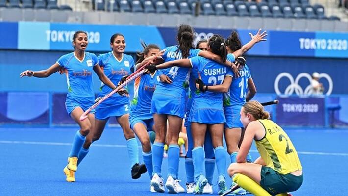 Indian Women's Hockey team beat Australia by 1-0 goal and reached the semi final of Tokyo 2020 Olympics spb Indian Women's Hockey team beat Australia by 1-0 goal and reached the semi final of Tokyo 2020 Olympics spb