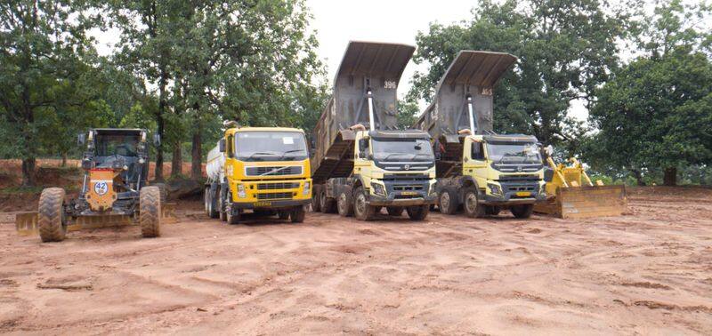 Coal Mining Works Starts in Madhya pradesh... AP Mining Development Carporation (APMDC)
